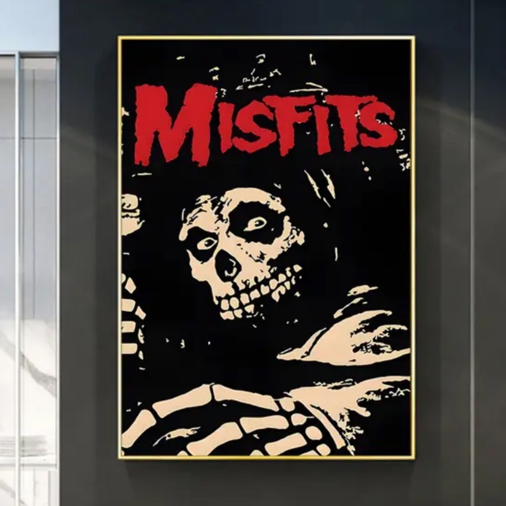 Misfits "Crimson Ghost" Canvas Print Wall Art - Picture 9 of 9